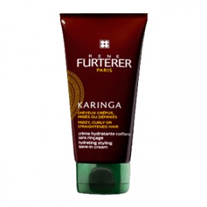 René Furterer Karinga - Crème Hydratante Coiffante 150 ml Cheveux crépus, frisés et défrisés Crème de beauté quotidienne Sans rinçage Sans silicone 100% d'actifs d'origine naturelle