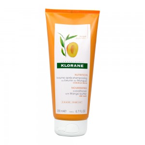 Klorane Nutrition - Baume Après-Shampooing au Beurre de Mangue - 200 ml Cheveux secs A rincer 3282770075472