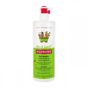 Klorane Petit Junior - Gel Douche Corps et Cheveux Poire - 500 ml 3282770111507