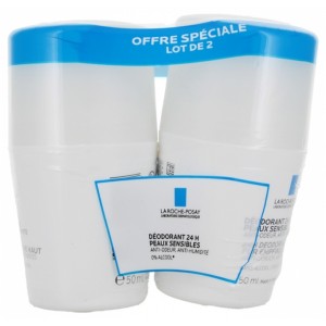DÉODORANT LOT*2 DÉODORANTS Peaux Sensibles 24H Bille 2*50 ml