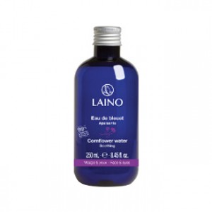 Laino Eau de Bleuet Apaisante 250 ml Visage et yeux 98% d'ingrédients d'origine naturelle Sans paraben et sans alcool