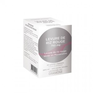 Levure de Riz Rouge 750 mg 60 Gélules