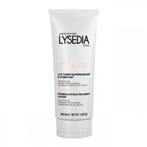 Lysedia Actibody - Lait Corps Raffermissant et Hydratant 200 ml Tonifie la peau Stimule la microcirculation Compense le dessèchement cutanée