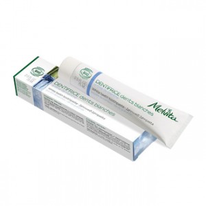 melvita dentifrice dents blanches lot de 2 arôme menthe dentifrice bio hygiène dentaire hyperpara