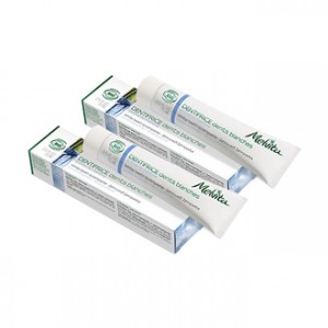 melvita dentifrice dents blanches lot de 2 arôme menthe dentifrice bio hygiène dentaire hyperpara