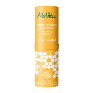 Melvita Stick Lèvres Réparateur 3.5g A la cire d'abeille Soin ultra-nourrisant lèvres BIO