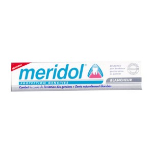 meridol dentifrice protection gencives blancheur 75 ml hygiene dentaire hyperpara