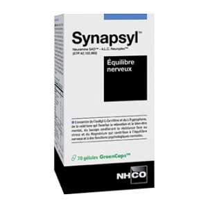 NHCO Nutrition Synapsyl 70 Gélules Green Caps Equilibre nerveux