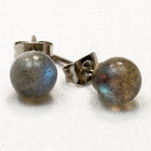 Boucles d'Oreilles Labradorite