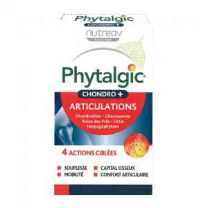 Nutreov Phytalgic Chondro + Articulations - 30 Comprimés 4 actions ciblées Souplesse, mobilité, capital osseux et confort articulaire Formule experte acide hyaluronique 3401560187908