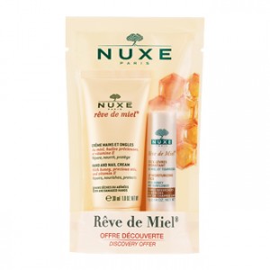 Nuxe Kit Découverte Rêve de Miel Crème Mains + Stick Lèvres