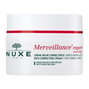 Nuxe Merveillance Expert Enrichie Crème Riche Correctrice 50 ml  votre soin anti-âge rides installées pour les peaux sèches à très sèches Hyperpara