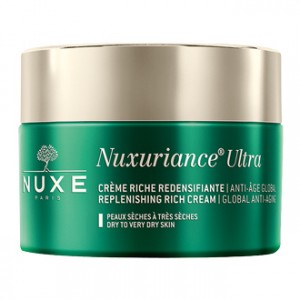 Nuxe Nuxuriance Ultra - Crème Riche Redensifiante 50 ml Anti-âge global Peaux sèches à très sèches Régénère, regalbe l'ovale, lisse les rides