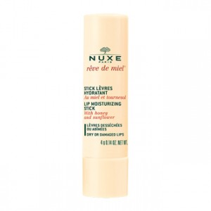 Nuxe Rêve de Miel - Stick Lèvres Hydratant 4g Au miel et tournesol Lèvres desséchées ou abîmées