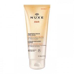 Nuxe Sun Nuxe Sun - Shampooing Douche Après-Soleil 200 ml Pour le corps et les cheveux, rafraîchit et élimine les filtres UV, sel, chlore et sable