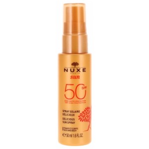 Nuxe Sun - Spray Solaire Délicieux Haute Protection SPF50 FLACON-POMPE 50 ML