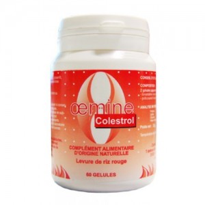 Colestrol Levure de Riz Rouge 60 Gélules 