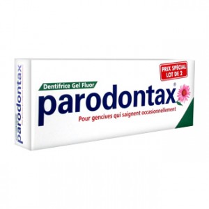 parodontax dentifrice gel fluor lot de 2