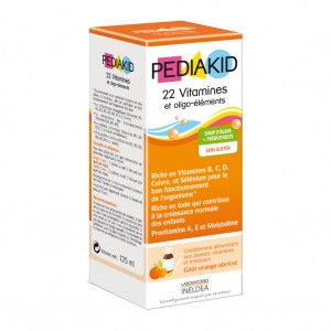 Pédiakid 22 Vitamines et Oligo-éléments - 125 ml