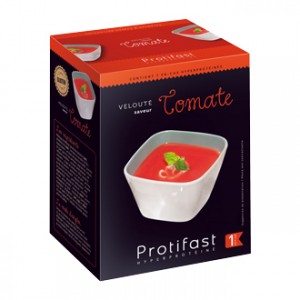 Protifast Velouté Saveur Tomate 7 Sachets Phase 1 Velouté hyperprotéinée Sans gluten Phase Active 1