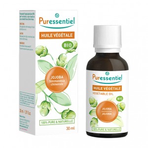 Puressentiel Huile Végétale - Jojoba BIO - 30 ml Macadamia integrifolia 100% pure & naturelle Massage, visage et corps