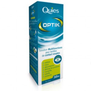 Optik - Solution Multifonctions pour Lentilles de Contact Souples - 360 ml
