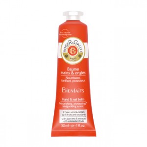 roger & gallet bienfaits baume mains et ongles 30 ml nourrissant tonifinant et protecteur aloe vera antioxydant hyperpara