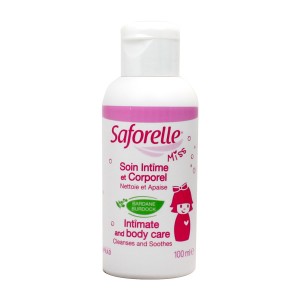 Saforelle Miss 100 ml Soin intime et corporel nettoie et apaise Sans paraben