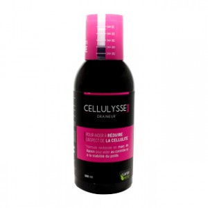 santé verte cellulysse expert draineur 500 ml reduit aspect de la cellulite aide au controle et a la stabilite du poids