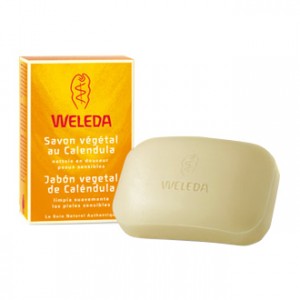 Weleda Savon Végétal au Calendula Pain-  100g - 3596206198001