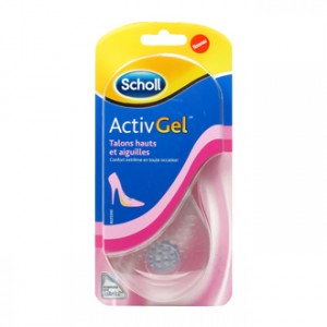 Scholl ActivGel - Semelles Talons Hauts et Aiguilles 35/40,5 Confort extrême en toute occasion