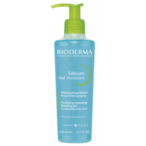 Bidoerma Sébium Gel Moussant - Nettoyant Purifiant - 200 ml 3401578653709 Hyperpara