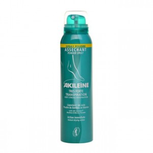 Akileine Spray Poudre Asséchant Actif Myco Préventif 150 ml