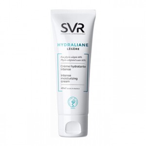 SVR Hydraliane Légère - Crème Hydratante Légère - 40 ml Hydratation 24H Pour peaux normales à mixtes Sans paraben Testée sur peaux sensibles