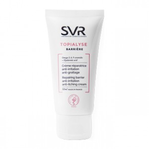 SVR Topialyse - Crème Barrière 50 ml Crème réparatrice Anti-irritation Anti-grattage Pour les peaux sèches, réactives et irritées Idéal pour les mains et zones localisées