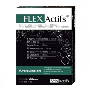 Synactifs FlexActifs Articulation complément alimentaire pour les articulations et les douleurs musculaires Hyperpara