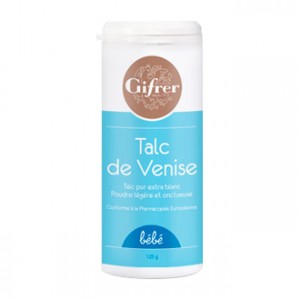 Gifrer Talc de Venise 125g Poudre légère et onctueuse Pour toute la famille