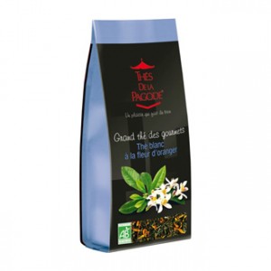 Thé de la Pagode Grand Thé des Gourmets - Thé Blanc à la Fleur d'Oranger 110g