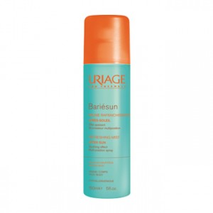 uriage bariésun brume rafraichissante 150 ml après-soleil effet apaisant brumisateur multiposition peaux échauffées visage et corps hypoallergénique