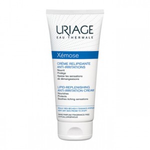 Uriage Xémose - Crème Relipidante Anti-Irritations 200 ml NOUVELLE FORMULE Nourrit Protège Apaise les sensations de démangeaisons Peaux très sèches à tendance atopique