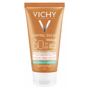 Capital Idéal Soleil - BB Émulsion Anti-Brillance Teintée Toucher Sec SPF50 - 50 ml