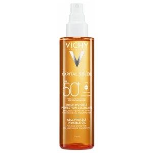 Capital Soleil Huile Invisible Protection Cellulaire SPF50+ 200 ml 