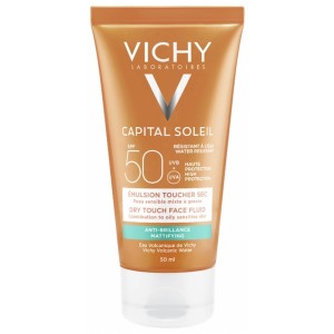 Capital Idéal Soleil - Emulsion Anti-BrillanceTouché Sec  SPF50 - 50 ml