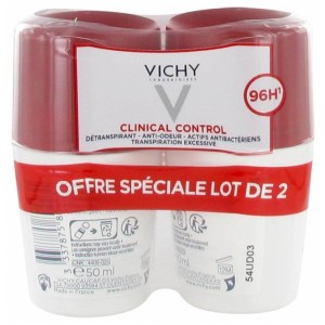 DEO - LOT*2 DETRANSPIRANT CLINICAL CONTROL 96H 2x 50 ml