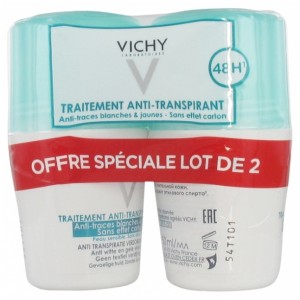 DEO - LOT*2 ANTI-TRANSPIRANT ANTI-TRACE 48H 2x 50 ml