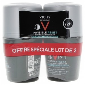 DEO - LOT*2 DETRANSPIRANT INVISIBLE RESIST 72H 2x 50 ml