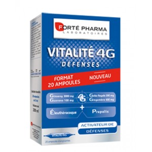 Vitalité 4G Défenses 20 ampoules