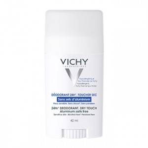 Vichy Déodorant Stick Peau Très Sensible ou Epilée 40 ml