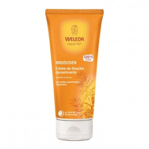 Weleda Crème de Douche à l’Argousier - 200 ml Vitalité et tonus  Aux huiles essentielles d'agrumes