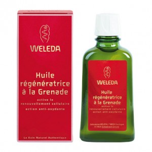 Weleda Huile Régénératrice à la Grenade - 100 ml Active le renouvellement cellulaire Action anti-oxydante